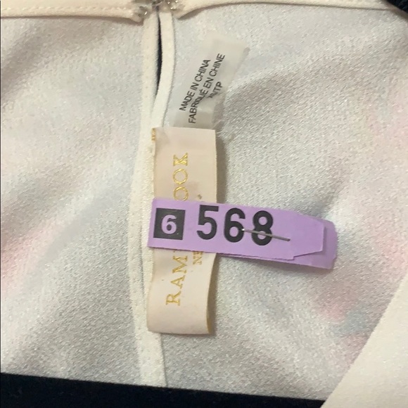 Ramy Brook NY White blouse w/ detailed bell sleeve - Picture 7 of 12